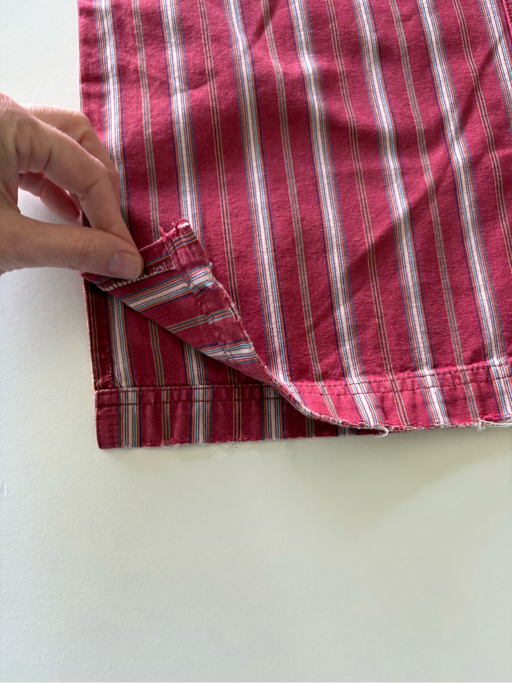 American Eagle Striped cropped pants - size 8 Vintage - Picture 3 of 10